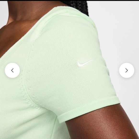NWT NIKE CHILL KNIT BODYSUIT GREEN STRETCH LARGE - Picture 5 of 5